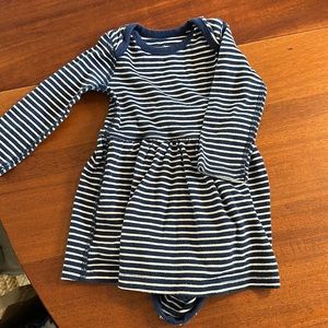 Built in onsie moon and back dress